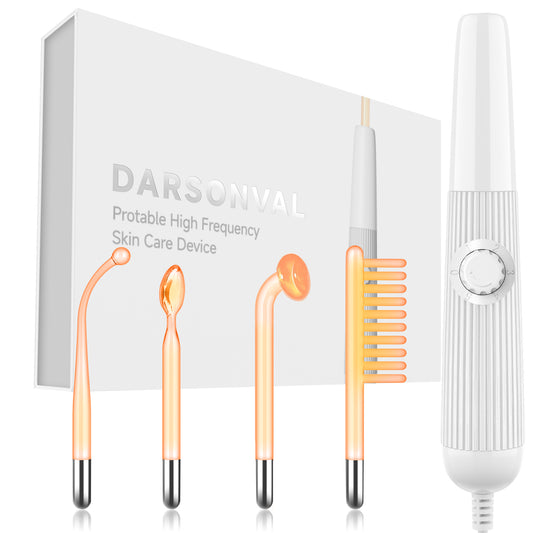 High Frequency Facial Device DARSONVAL High Frequency Facial Wand Micro-Care Skin Care